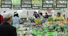 비싼 채소값, 시장가기가 두렵다