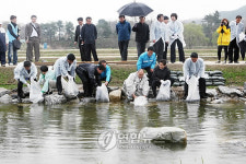 경안천 수질개선용 대규모 인공습지 준공