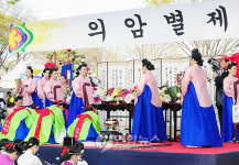 진주서 논개 혼 느끼세요