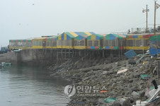 보령 죽도관광지 선착장 포장마차