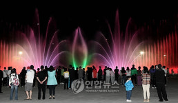 정읍 물놀이공원 음악분수 인기짱