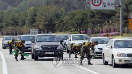 중앙고속도로 폭우.지진 대비 훈련