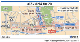 종로2~6가 피맛길 내달부터 새단장