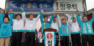 충주 찾은 정몽준 대표