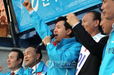 오세훈후보 강서구 까치산시장 유세