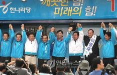 오세훈후보 강서구 까치산시장 유세