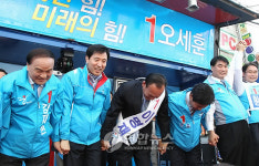 오세훈후보 강서구 까치산시장 유세
