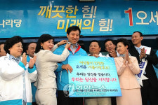 오세훈후보 강서구 까치산시장 유세