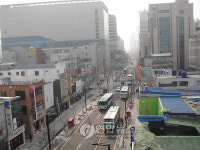 대중교통지구 대구중앙로 공기 맑아졌다