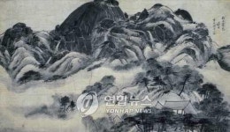 겸재의 진경산수화, 실물과 안 닮았다?