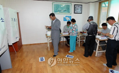 최전방 통일촌 주민 한표 행사