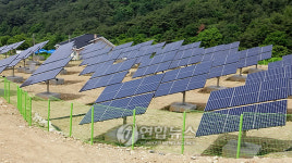 보령에 태양광발전소 준공‥연 1천674MW 생산
