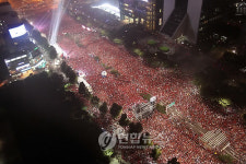 <2010 월드컵> 뜨거운 응원열기 영동대로
