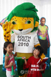 <2010 월드컵>마스코트 자쿠미와 함께