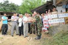 공군8비, 6ㆍ25 참전용사가구 주택보수
