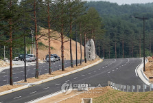 강릉에 조성된 사임당로(路)