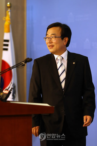 당대표 출마 선언하는 서병수 의원