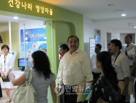 인도 고위직 공무원단, 성북구 보건소 벤치마킹