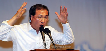 발표하는 김대식 후보
