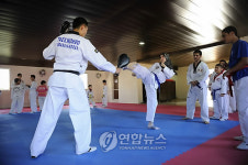 동명부대 파병 3년, 태권도교실