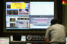 수위 올라가는 필승교
