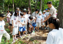 <카메라뉴스> 푸른숲학교서 만난 자연