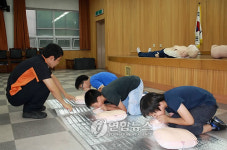 춘천소방, 어린이봉사단 심폐소생술 교육
