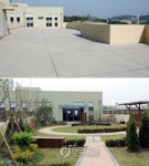 초등학교 옥상에 녹색공원