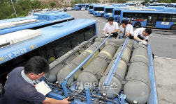 천연가스 시내버스 일제점검