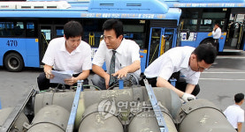 천연가스 시내버스 일제점검