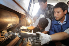 중랑공영 차고지 방문한 오세훈 시장