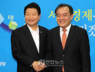 안상수 대표와 진성호 의원