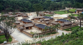 부여 백제문화단지 내 생활문화마을