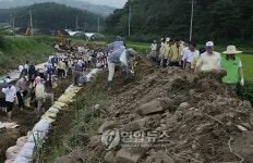 김완주 전북도지사 수해 복구지역 방문