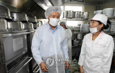 오세훈 시장, 학교 급식소 현장점검