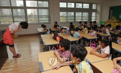 청라지구 첫학교 인천청라초교 개교