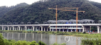 모습 드러낸 경춘복선전철