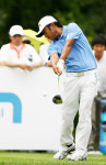 한일골프, 티샷하는 가타야마 신고