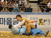 -추석씨름- 조준희, 2년만에 한라봉 탈환