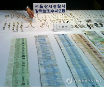 수억원대 절도로 호화생활