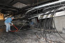 화재피해 해운대 아파트 복구 시작