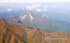 단풍으로 물들어가는 최전방