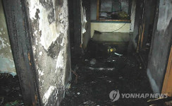 수원 다세대주택서 방화추정 불..2명 숨져