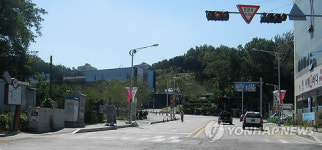 용인시 상갈동 백남준 거리 조성