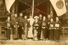 군산신사에서 일본인 결혼식