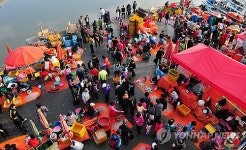 붐비는 소래포구