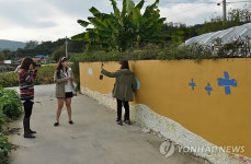 강릉 노동리 마을, 벽화로 예술마을 조성