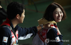 -아시안게임-<사격> 여자 25ｍ 권총 단체 동메달