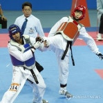 <아시안게임>  태권도  은메달 박용현!