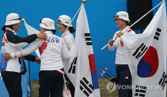 <아시안게임> 여자양궁 감독 